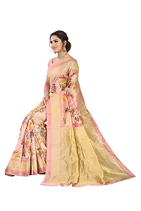 Elegant Art Silk Printed Saree with Blouse piece For Women-thumb4