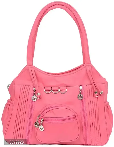 Multicoloured Pu Solid Handbags For Women