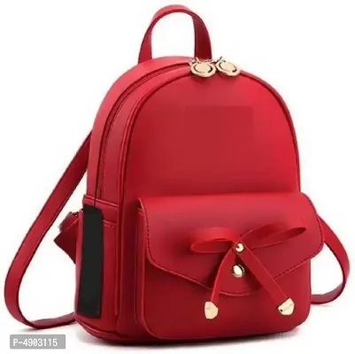 PU Backpack For Girl-thumb0