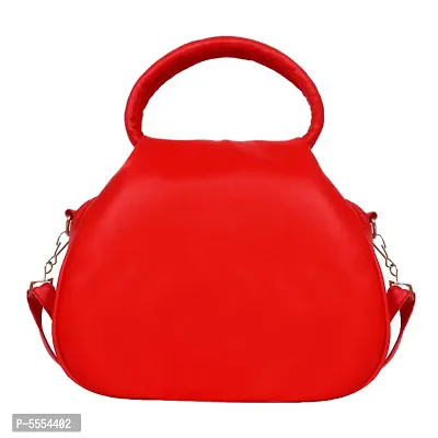 Stylish Red New Print PU Heart Sling Bag For Girls And Women-thumb2