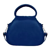 Stylish Blue New Print  PU Heart Sling Bag For Girls And Women-thumb2