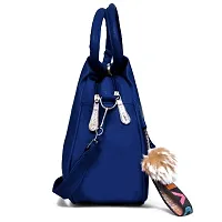 Elegant Blue New PU Heart Sling Bag For Girls And Women-thumb1