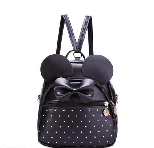 Adorable PU Backpack For Women