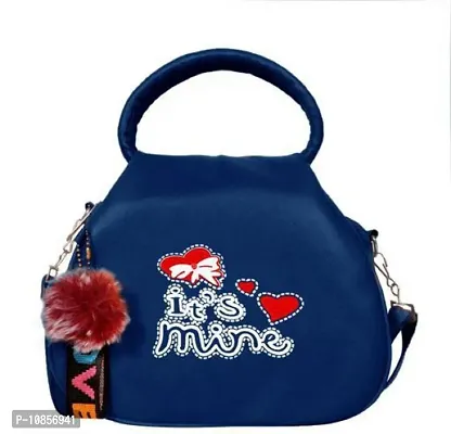 Trendy Attractive PU Handbag With Sling Strap