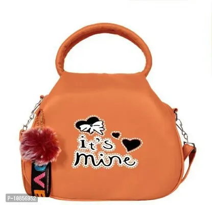 Trendy Attractive PU Handbag With Sling Strap-thumb0
