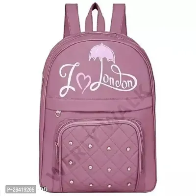 PU Leather women Backpack-thumb0