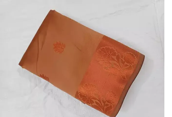 Beatiful Art Silk Saree With Blouse Piece For Women