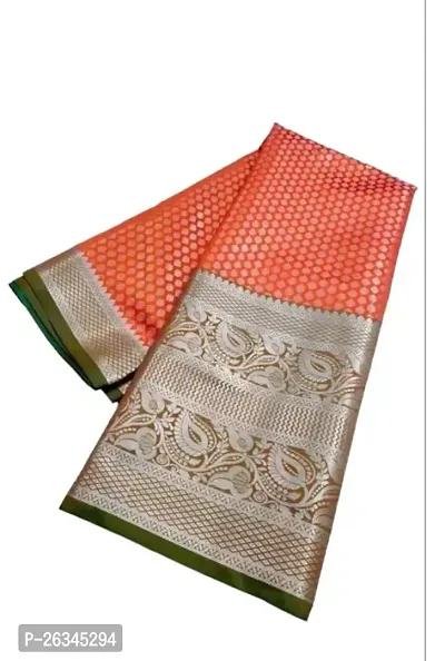 Beatiful Multicoloured Art Silk Saree With Blouse Piece For Women-thumb0