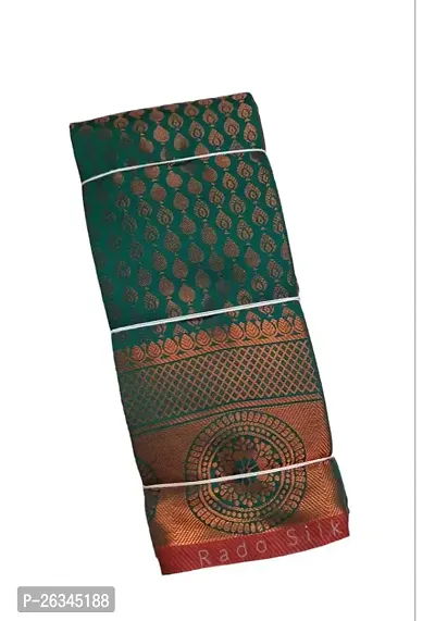 Beatiful Multicoloured Art Silk Saree With Blouse Piece For Women