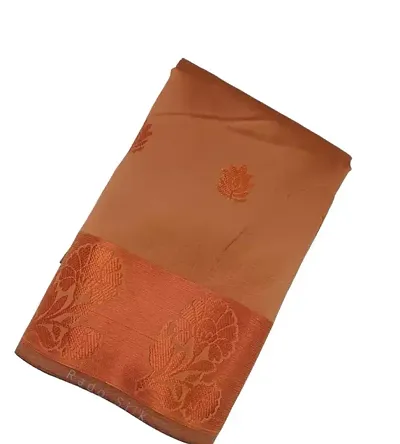 Beatiful Art Silk Saree With Blouse Piece For Women