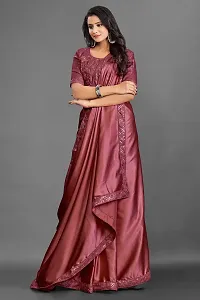 Fashion Ritmo Silk Saree With Embroidery Blouse Piece-thumb2