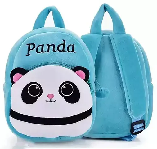 Kids Cartoon Character Velvet School Bag