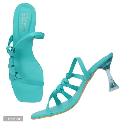 Turquoise Knotted Heel-thumb4