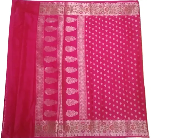 Classic Art Silk Saree with Blouse piece