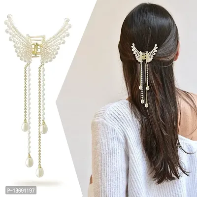 BIRDWARE Small-size Multi Color Imported Metal Material Butterfly Hair Clips For Women & Design as per avaibility (Metal Clip)