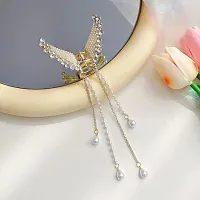 BIRDWARE Small-size Multi Color Imported Metal Material Butterfly Hair Clips For Women & Design as per avaibility (Metal Clip)-thumb3