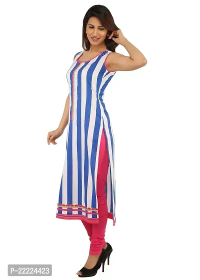 Fab Nisa Kurti for Women Sleeveless Pure Cotton (4XL) Multicolour-thumb4