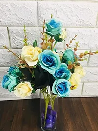 Trendy Artificial Rose Flower Bunch-thumb1