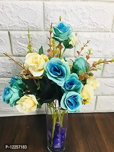 Trendy Artificial Rose Flower Bunch-thumb2