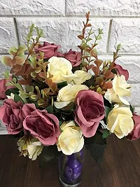 Trendy Artificial Rose Flower Bunch-thumb1