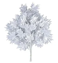 Trendy Artificial Silver Maple Garland Fake Leaf Plants-thumb1