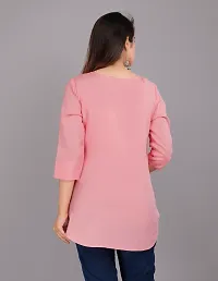 Beautiful Baby Pink Plain Top-thumb3