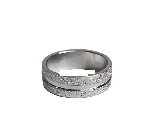 Stylish Plated Stainless Ring For Unisex