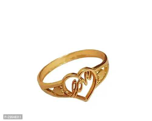 Heart Shape Gold Ring For Women-thumb0