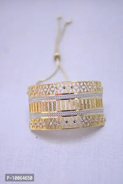 Trendy Brass Elasticated Bracelet For Women-thumb4