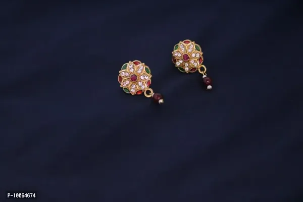 Elegant Pearl Jewellery Set For Women-thumb3