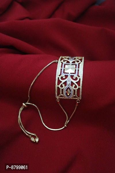 Elegant Brass Bracelet for Women-thumb0