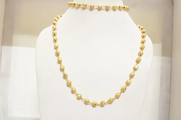 Trendy Women Brass Necklace
