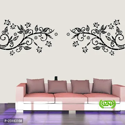 Decornow Glossytendril Reusable Diy Wall Stencil Painting, Suitable For Home Decoration, Wall Decoration-thumb4