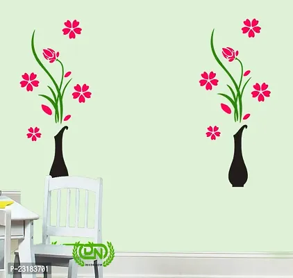 Decornow The Beauty Vase Reusable Diy Wall Stencil Painting, Suitable For Home Decoration, Wall Decoration