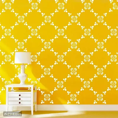 Decornow Cohere Randomnbsp; Reusable Diy Wall Stencil Painting, Suitable For Home Decoration, Wall Decoration