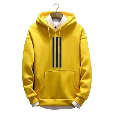 FIONAA TRENDZ Men Fleece Hooded Sweatshirt