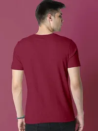 FIONAA TRENDZ Soft Comfortable Round Neck Regular Fit Half Sleeve Plain T-Shirt for Men-thumb2