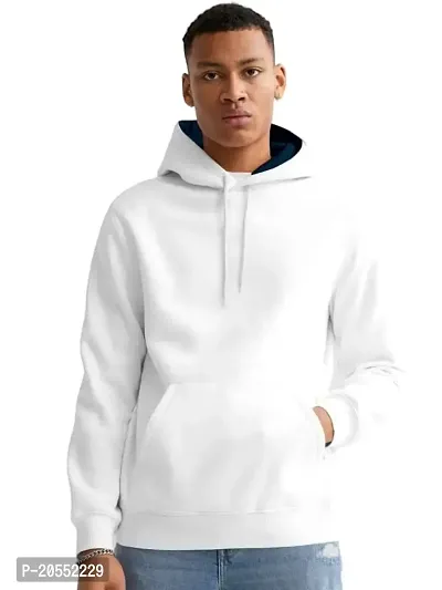ONE X Soft Winter Wear Hooded Sweatshirt for Men's-thumb0