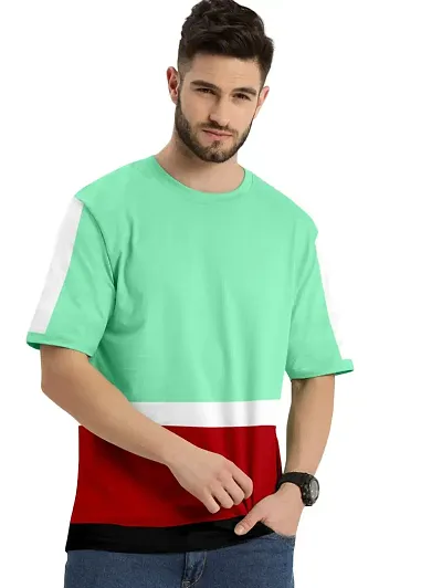 FIONAA TRENDZ Men's Regular Fit Half Sleeves Round Neck Tshirt