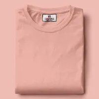 FIONAA TRENDZ Soft Comfortable Round Neck Regular Fit Half Sleeve Plain T-Shirt for Men-thumb4