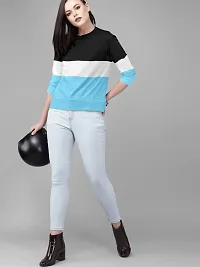 FIONAA TRENDZ Soft Comfortable Oversize Cotton Round Neck Half Sleeve T-Shirt for Women's-thumb2