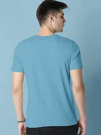 FIONAA TRENDZ Soft Comfortable Round Neck Regular Fit Half Sleeve Plain T-Shirt for Men-thumb2