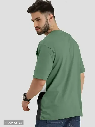 FIONAA TRENDZ Regular Fit Half Sleeve Cotton Blend Men's T-Shirt-thumb2