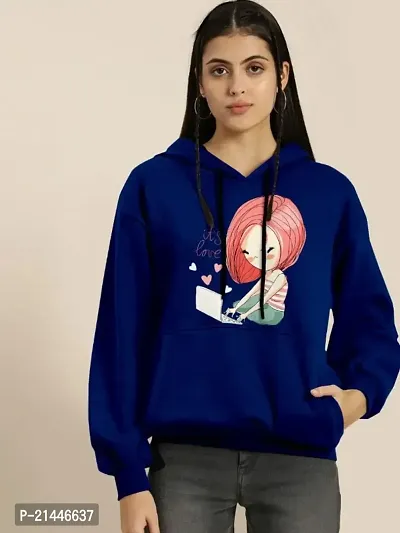 Trendy Printed Sweatshirt for Women