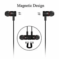 Sport magnet Bluetooth Wireless in Ear Earphones with Mic, Bombastic Bass-thumb2