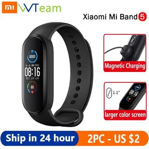 Fitness Band with Heart Rate Monitor and Sports Activity