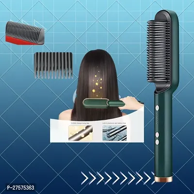 Hair Straightener, Hair Straightener Comb for Women  Men, Hair Styler, Straightener Machine Brush/PTC Heating Electric Straightener with 5 Temperature (Comb)