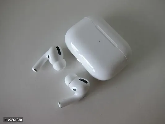 AirPods Pro with Charging Case Bluetooth Headset (White, True Wireless) Earbuds.-thumb5