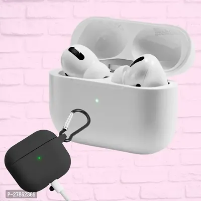 AirPods Pro with Charging Case Bluetooth Headset (White, True Wireless) Earbuds.-thumb0