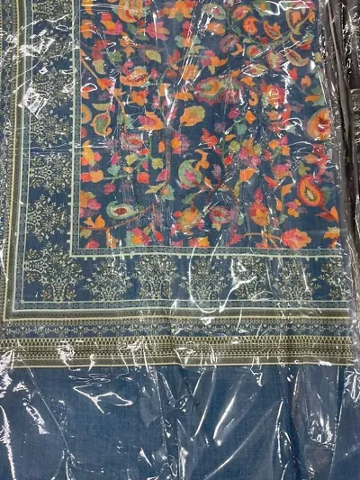 Kalamkari Print Pure Wool Shawl